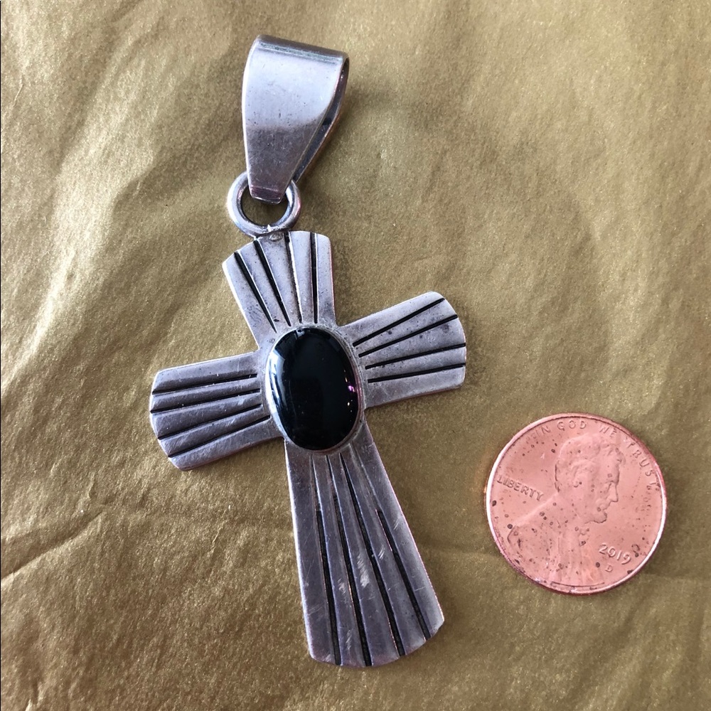 Sterling silver Cross pendant